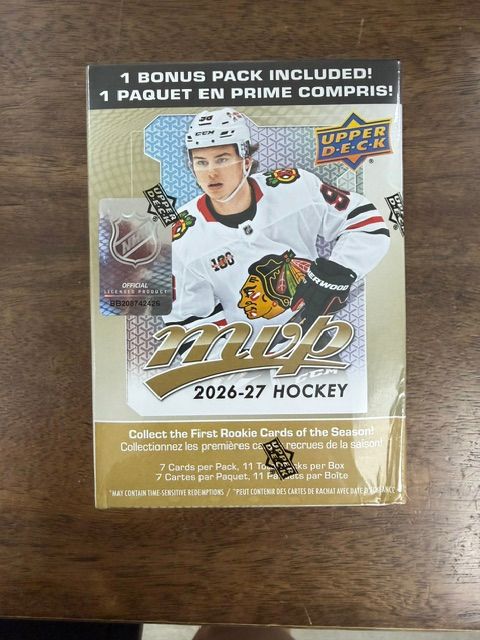 MVP  2026-27 Hockey Upper Deck Blaster Box