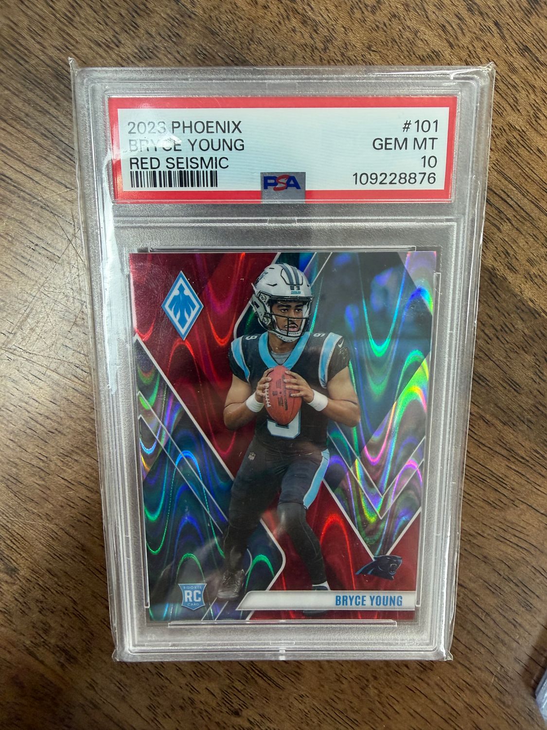 2023 Phoenix Bryce Young RC Red Seismic PSA 10