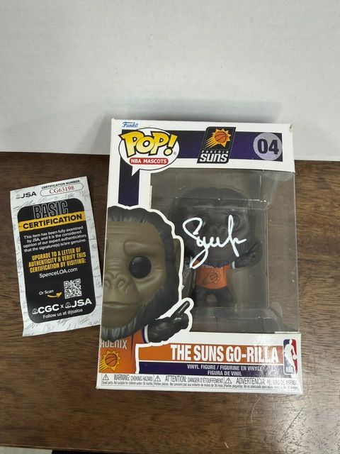 Steve Nash Autographed Funko Pop w/ JSA COA