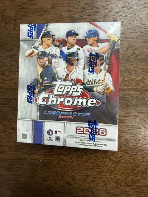 2026 Topps Chrome® Baseball Logofractor Edition