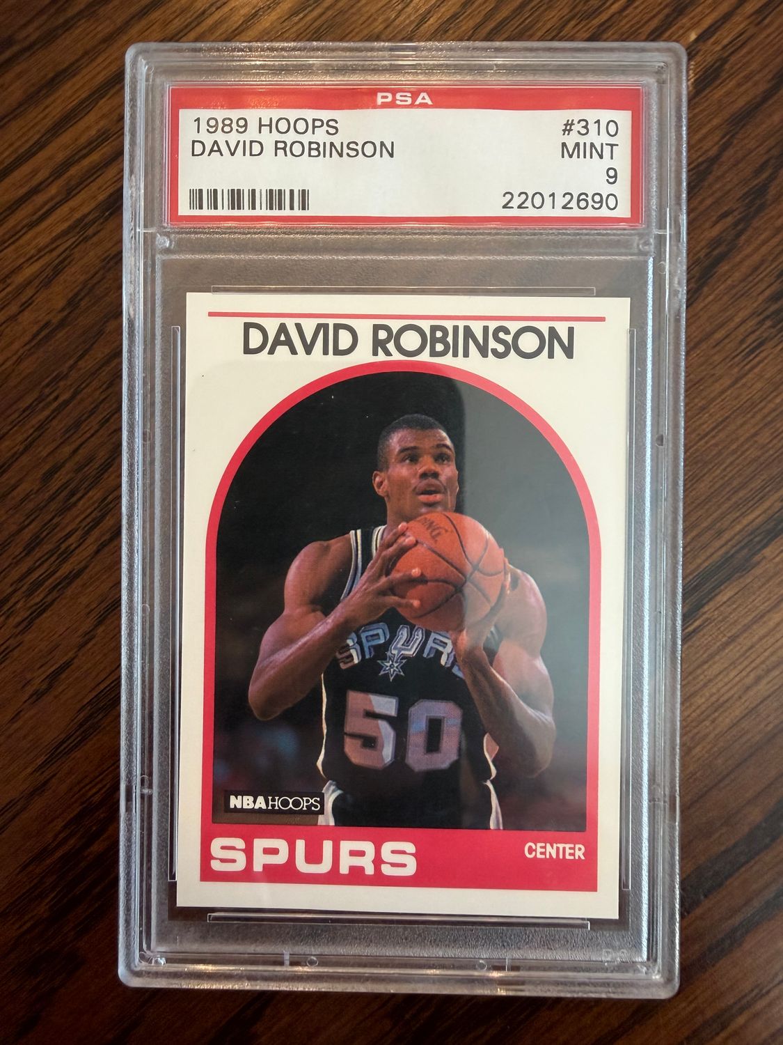 1989 Hoops David Robinson 310 PSA 9