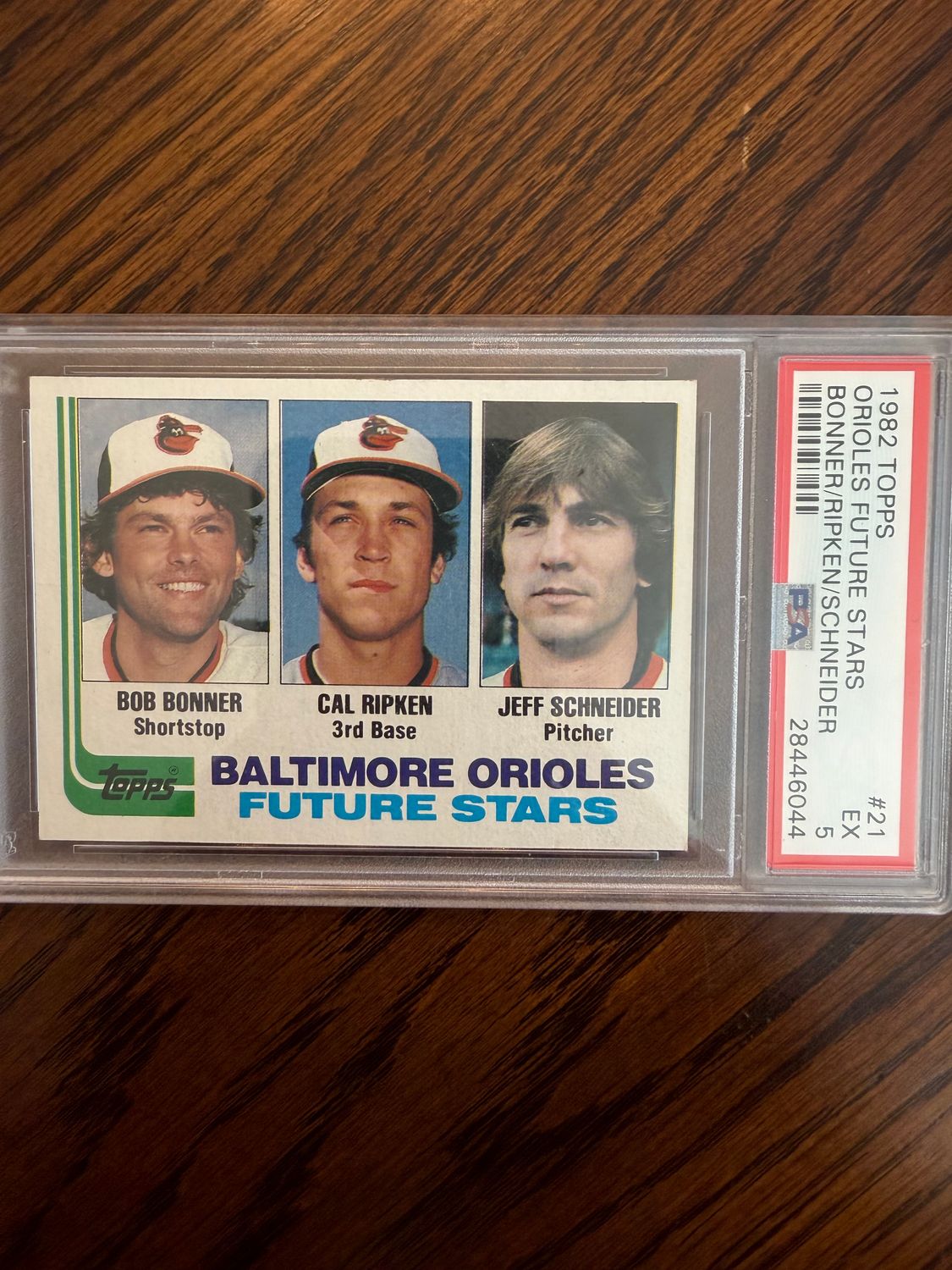 1982 Topps Cal Ripken Jr RC PSA 5