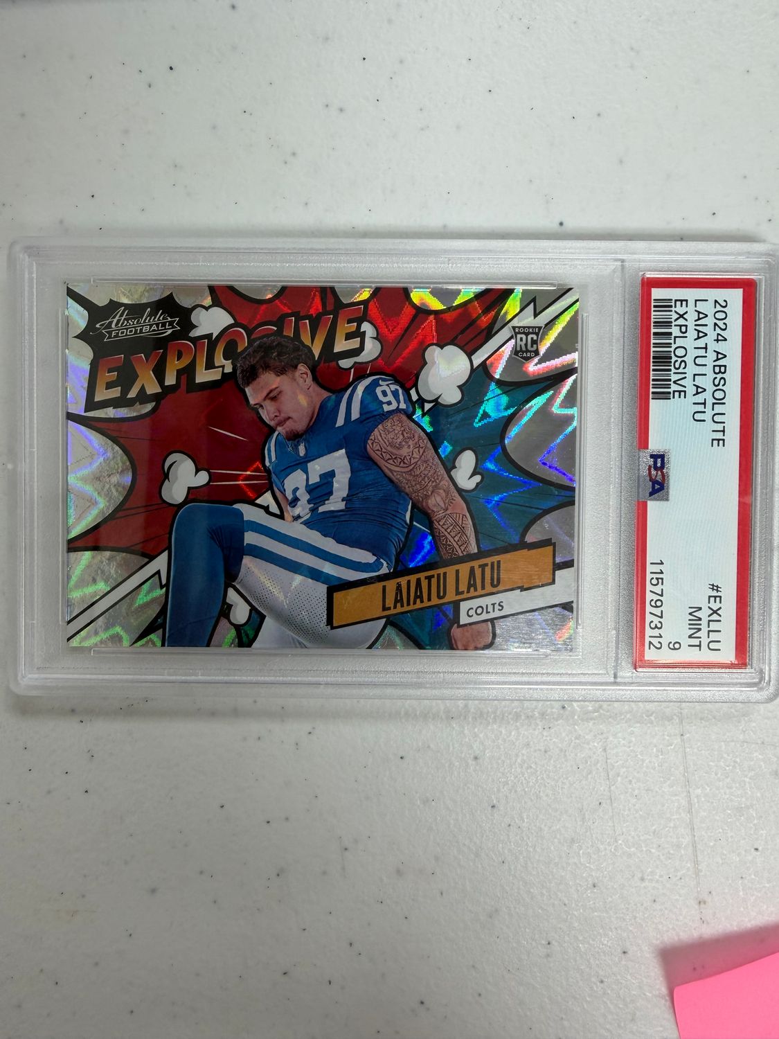 2024 Absolute Laiatu Latu Explosive PSA 9