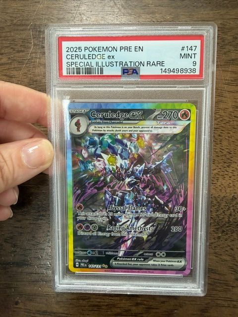 Ceruledge ex SIR Prismatic PSA 9 #147