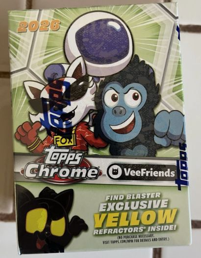 2026 Topps Chrome VeeFriends Blaster Box