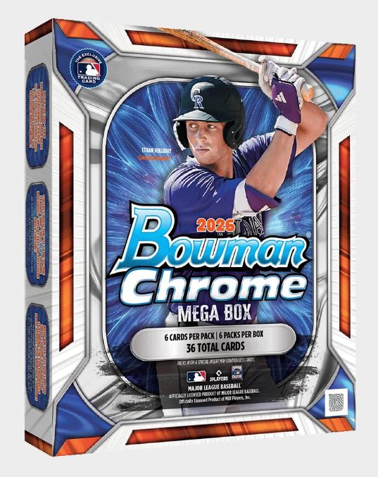 2026 Bowman Chrome Baseball Mega Box