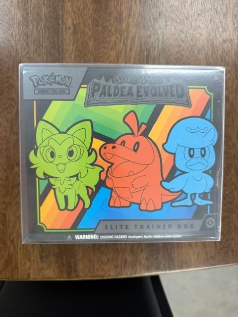 Paldea Evolved ETB Elite Trainer Box Pokemon