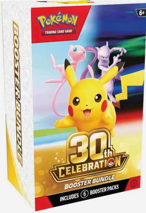 Pokemon 30th Anniversary Booster Bundle