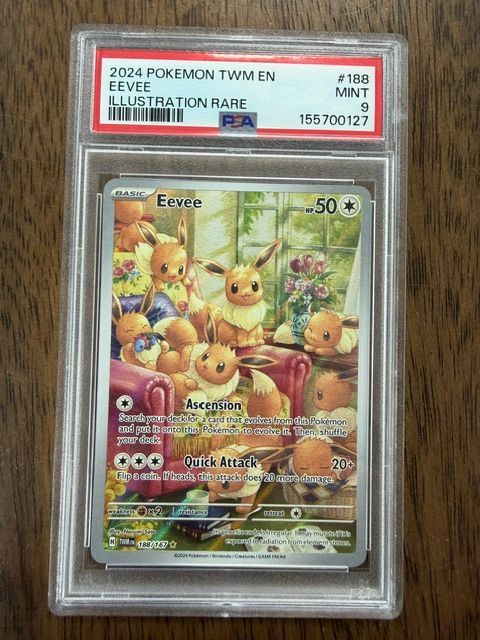 Eevee IR Twilight #188 PSA 9