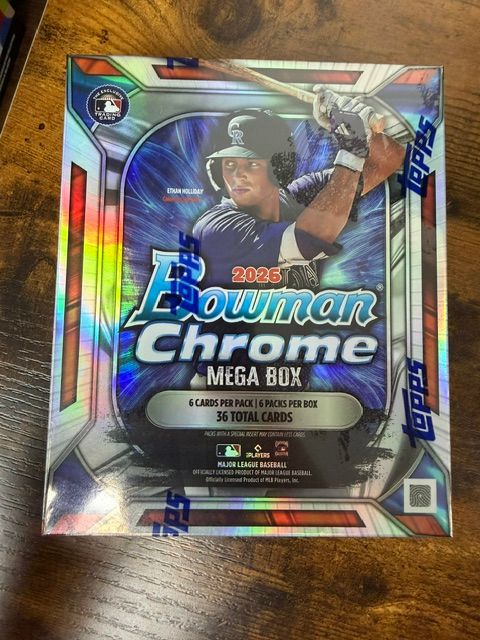 2026 Bowman Chrome Mega Box
