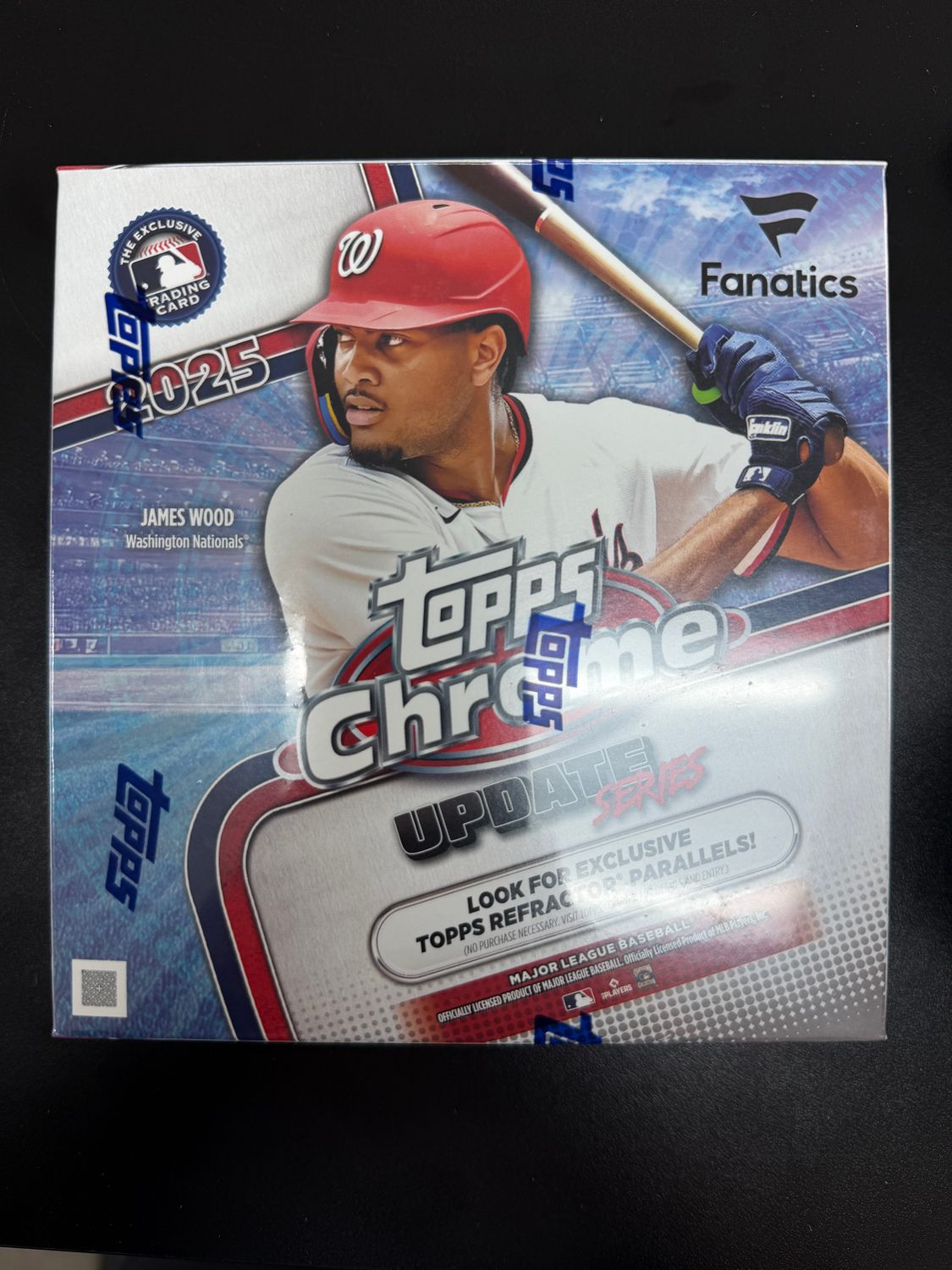 2025 Topps Chrome Update FANATICS EXCL Mega Box