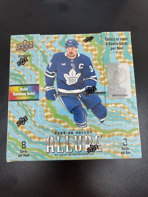 2025-26 Allure Hockey Hobby BOX