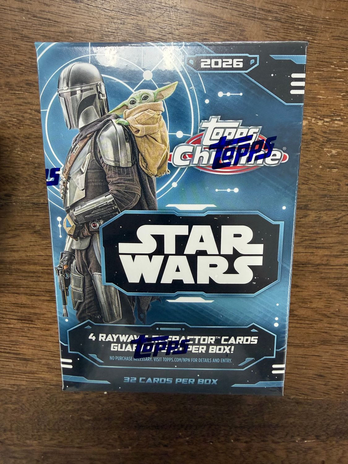 2026 Topps Chrome Star Wars Blaster Box