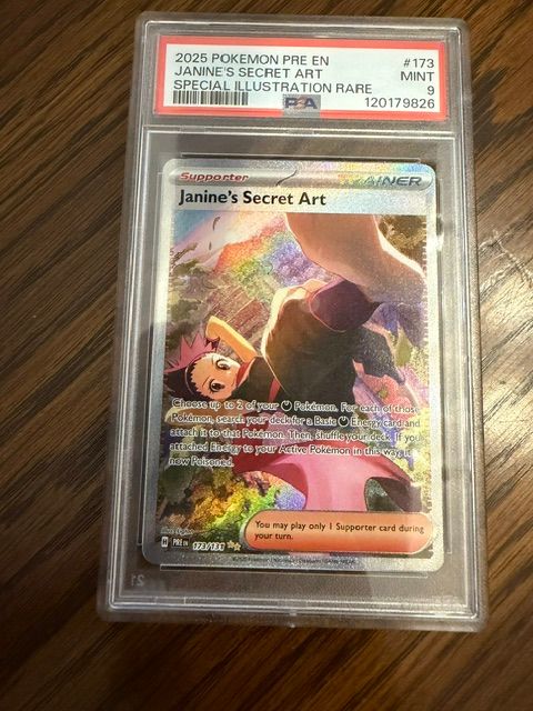 Janine's Secret Art SIR #173 PSA 9