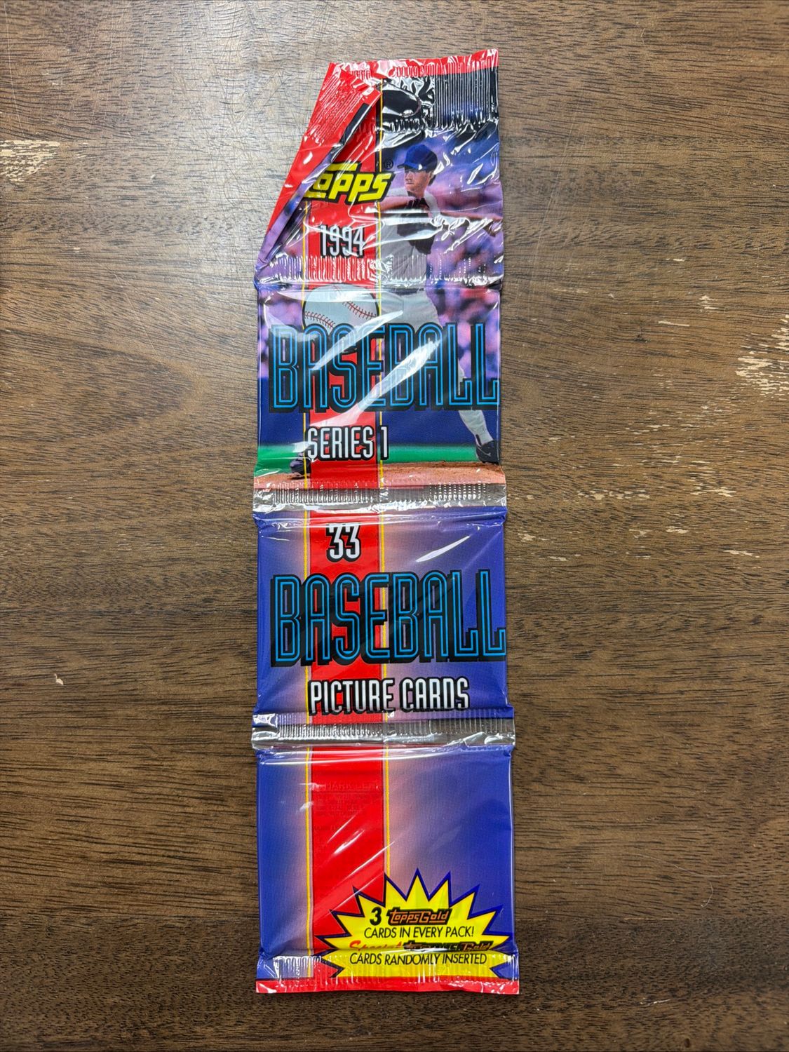 1994 Topps Baseball Series 1 Rack Pack
