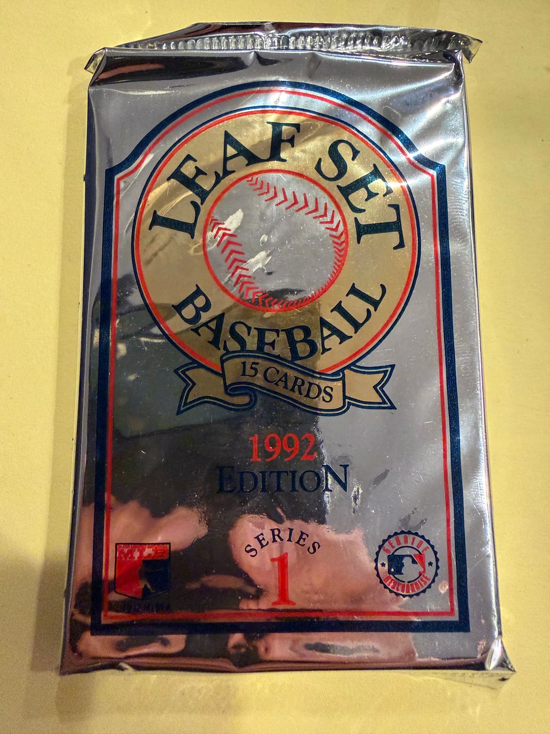 1992 Leaf Baseball Wax Pack