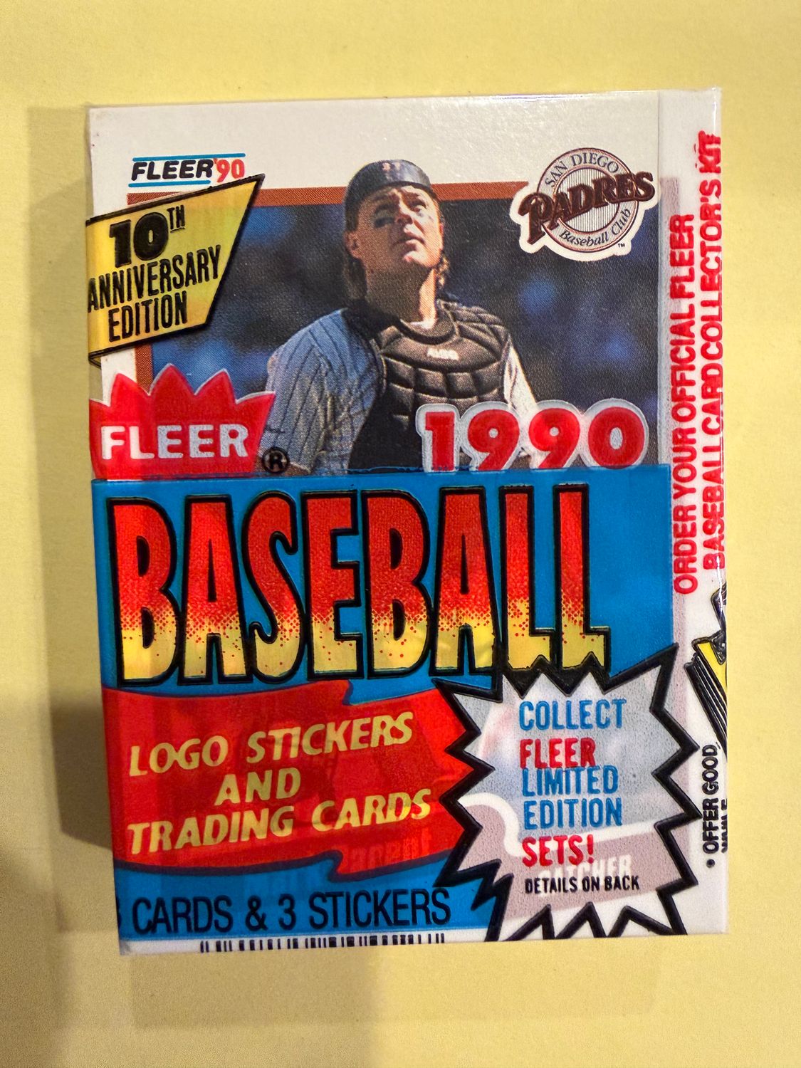 1990 Fleer Baseball Cello Pack