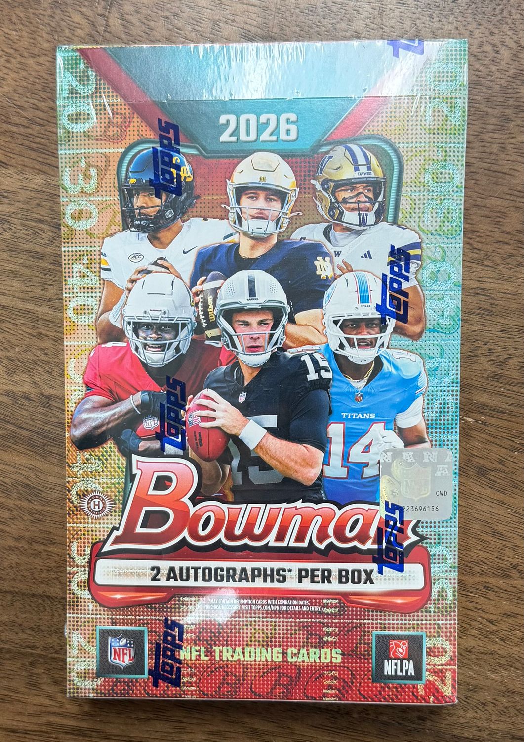 2026 Bowman Football Hobby Box