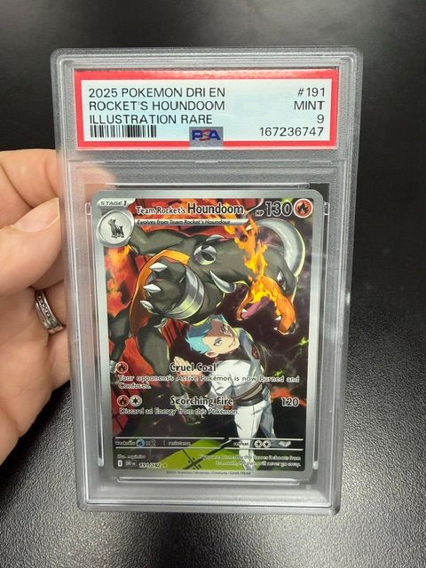 Pokemon Rocket's Houndoom Destined PSA 9