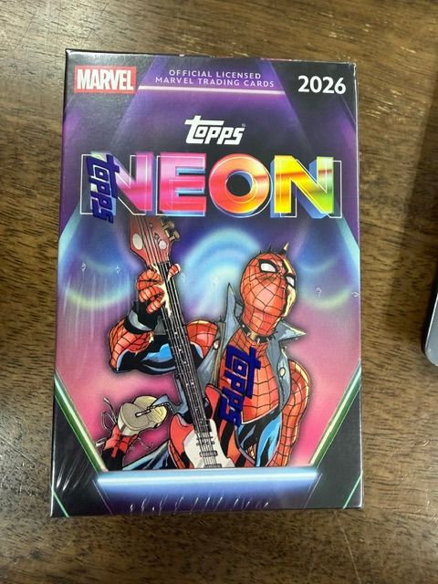 2026 Topps Marvel Neon Blaster Boxes