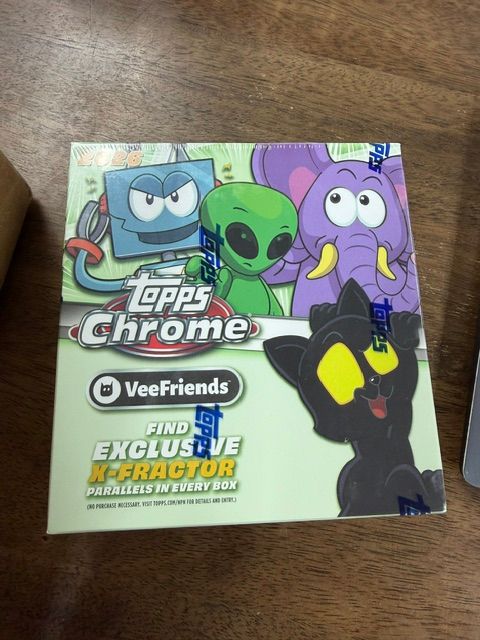 2026 VeeFriends Topps Chrome Mega Box