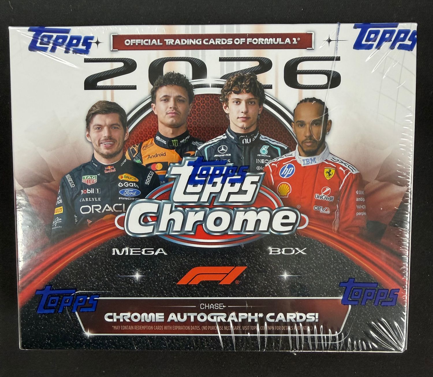 2026 Topps Chrome Formula 1 Mega Box