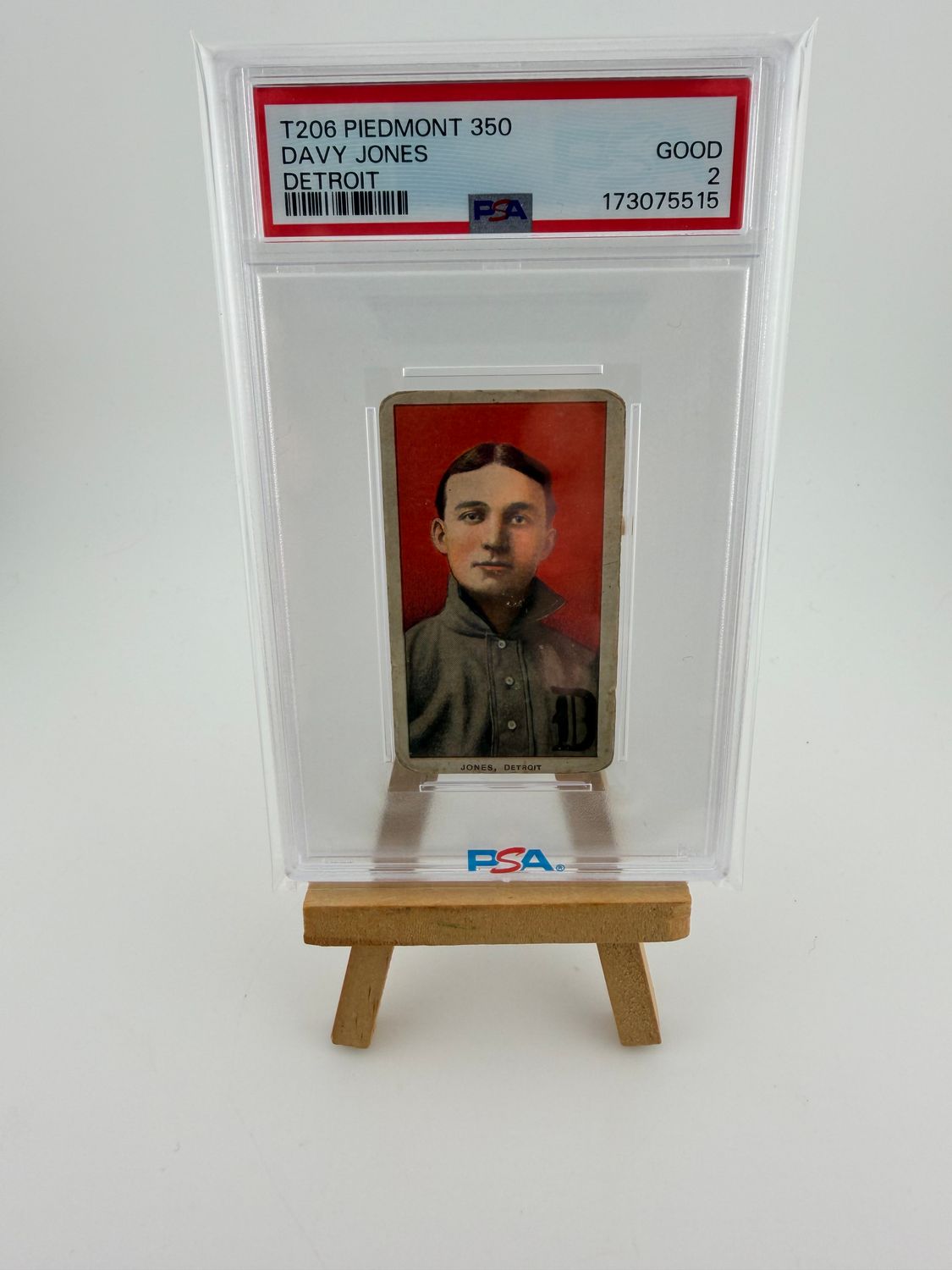 T206 Davy Jones PSA 2