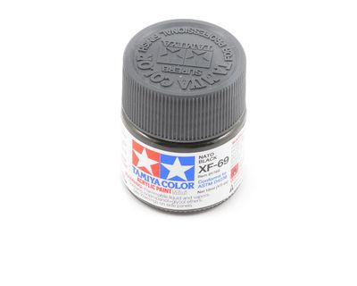 #81769 Tamiya XF-69 Flat Nato Black Acrylic Paint (10ml)
