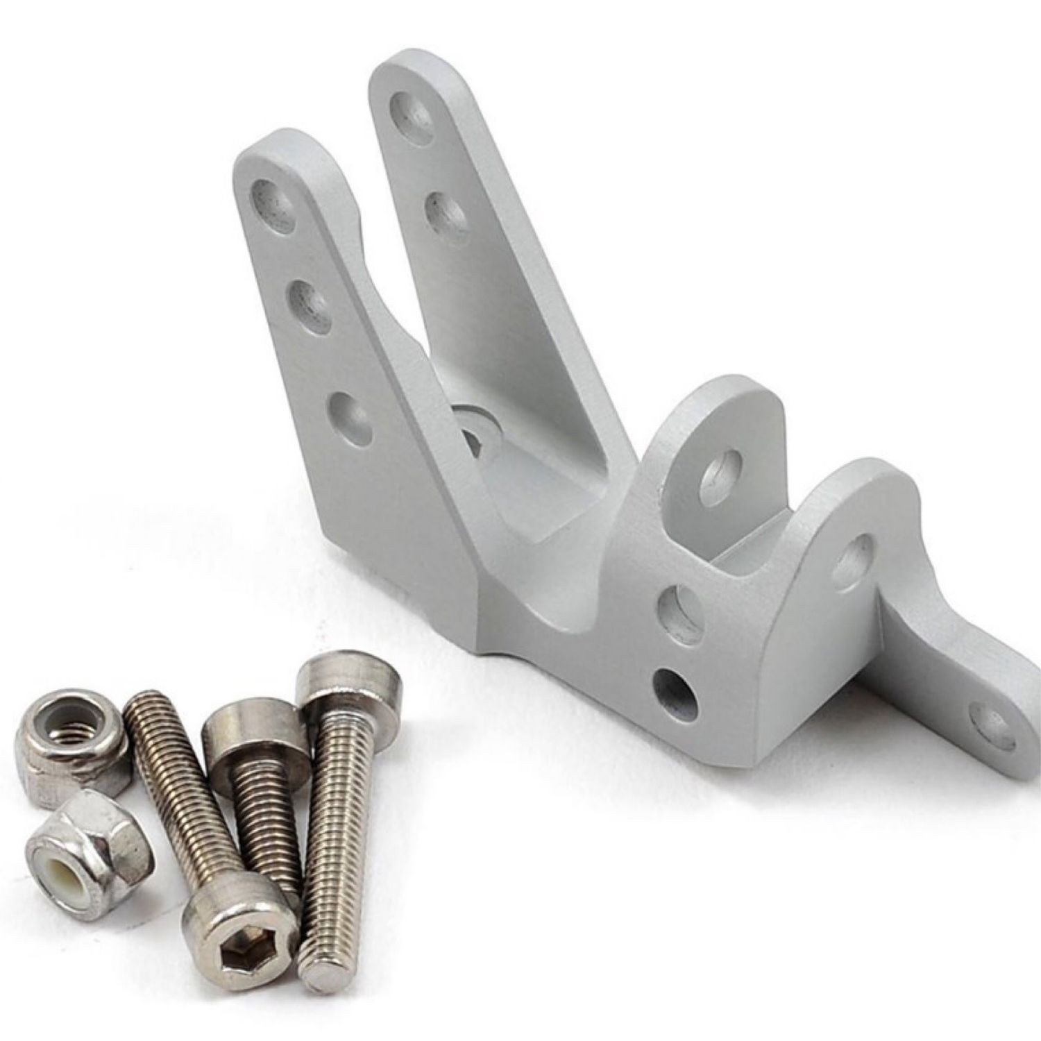 #VPS07332 Vanquish Products SCX10 Axle Panhard 3 Link Mount (Silver)