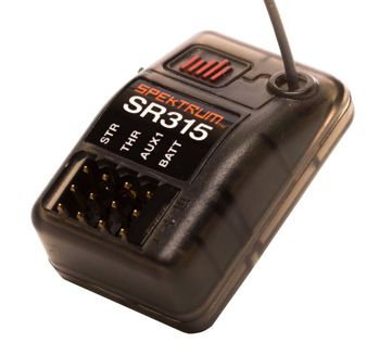 #SPMSR315 Spektrum RC SR315 3-Channel DSMR Sport Surface Receiver