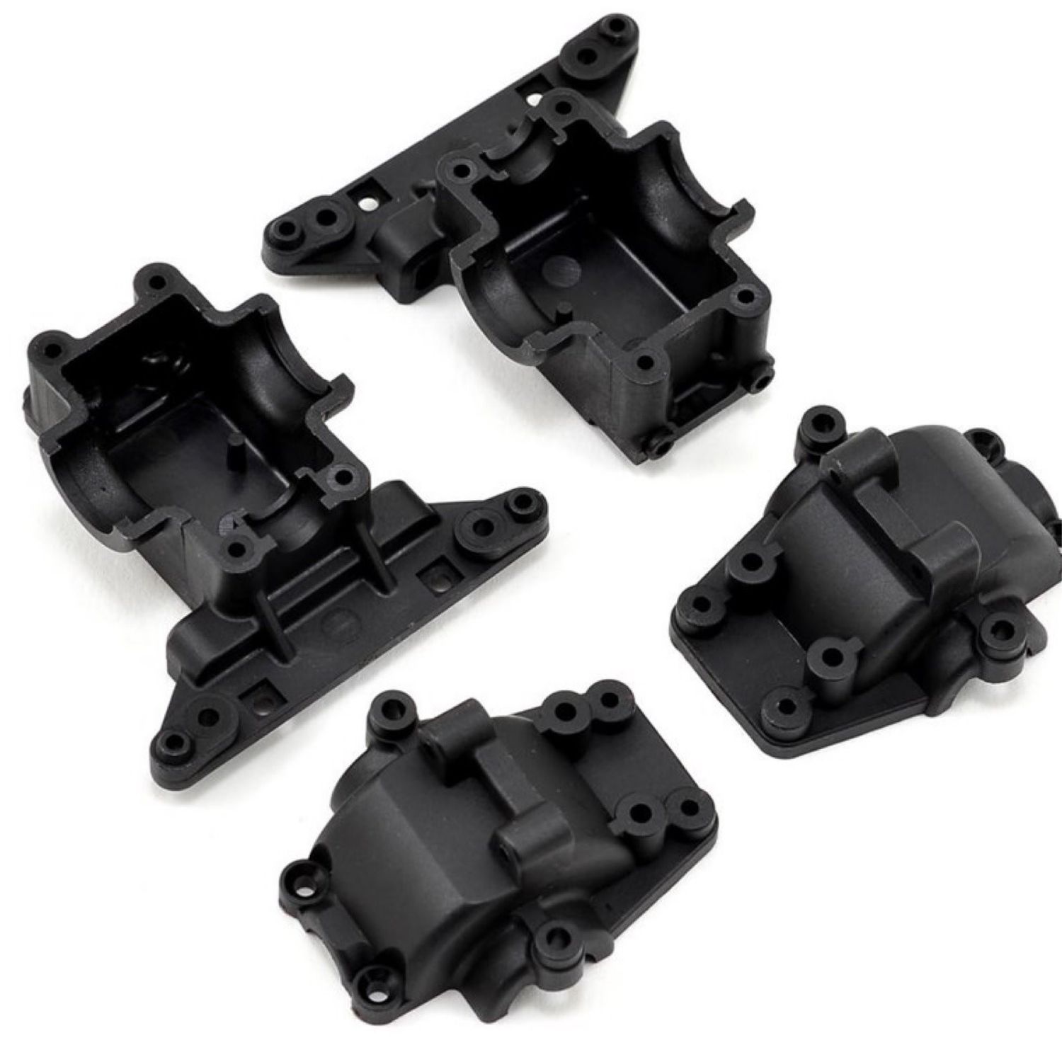 Traxxas LaTrax Front &amp; Rear Bulkhead/Differential Housing Set #7530
