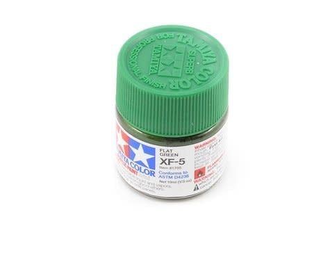 #81705 Tamiya XF-5 Flat Green Acrylic Paint (10ml)