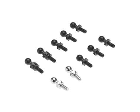 Latrax Pivot Balls Black (6) Silver (2) Black Long (2) #7540X