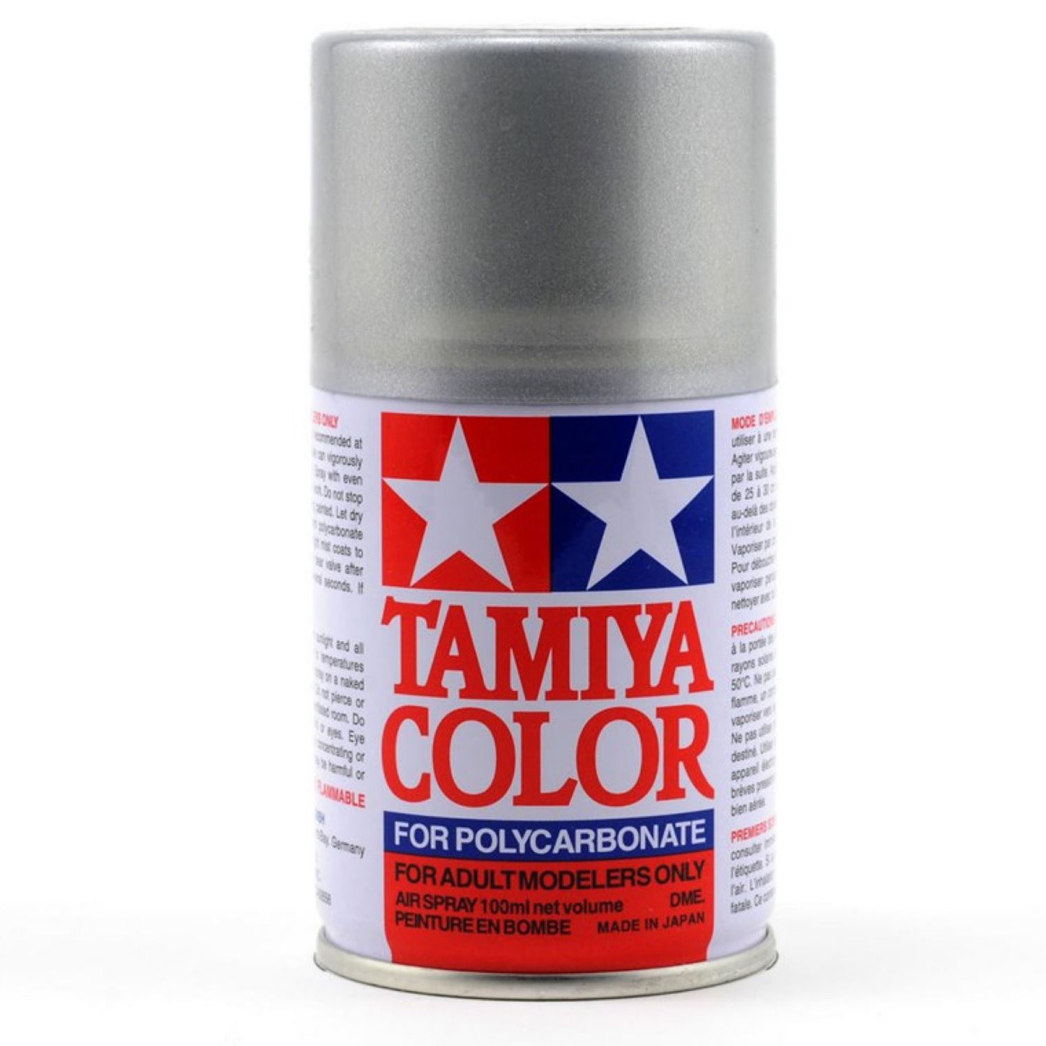 #86036 Tamiya PS-36 Translucent Silver Lexan Spray Paint (3oz)