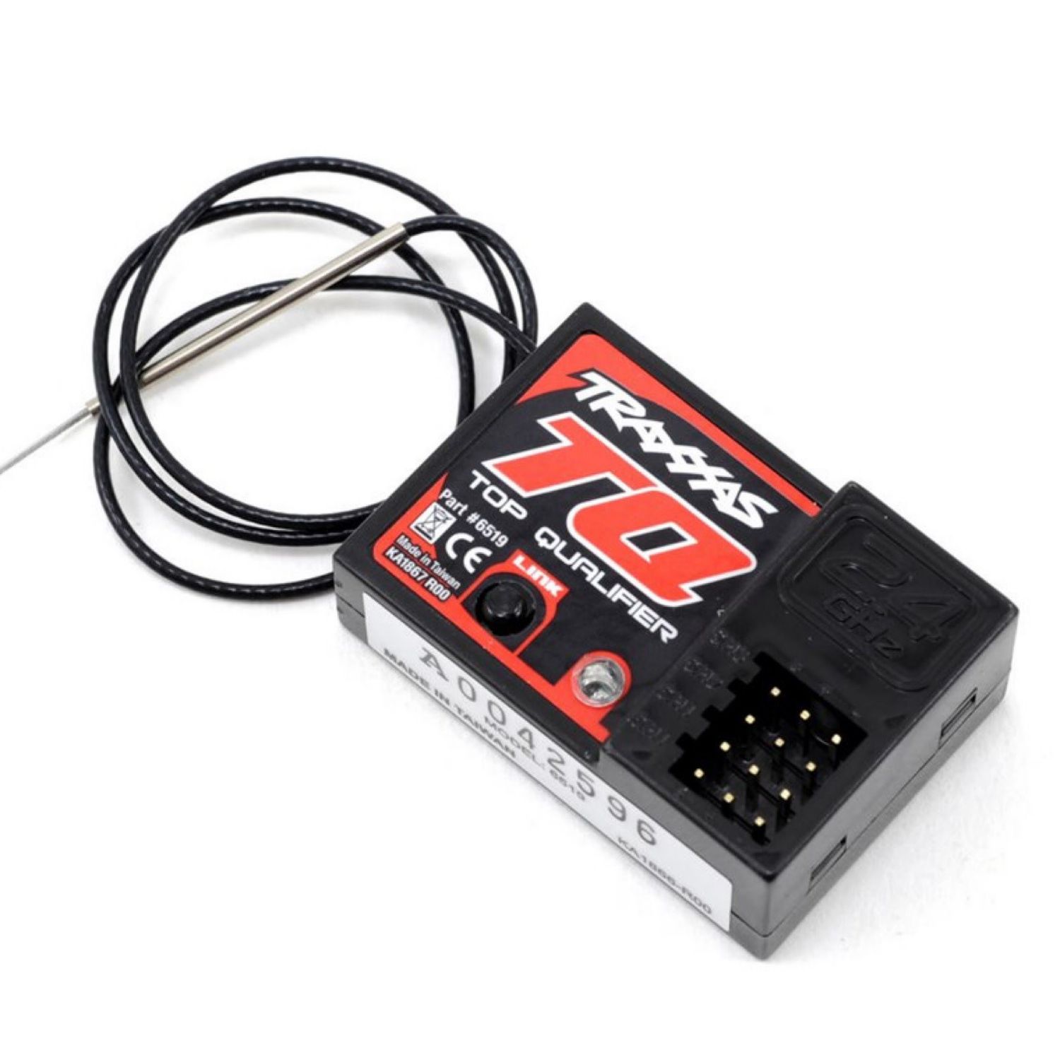 #6519 Traxxas TQ RECEIVER MICRO 3-CH 2.4GHZ