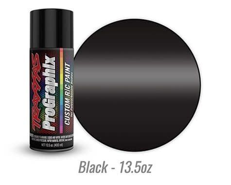 #5055X Traxxas ProGraphix "Black" RC Lexan Spray Paint (13.5oz)