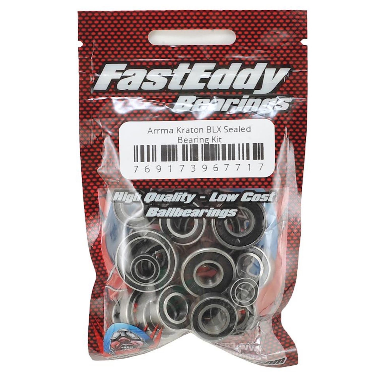 #TFE2628 FastEddy Arrma Kraton 6S BLX Sealed Bearing Kit