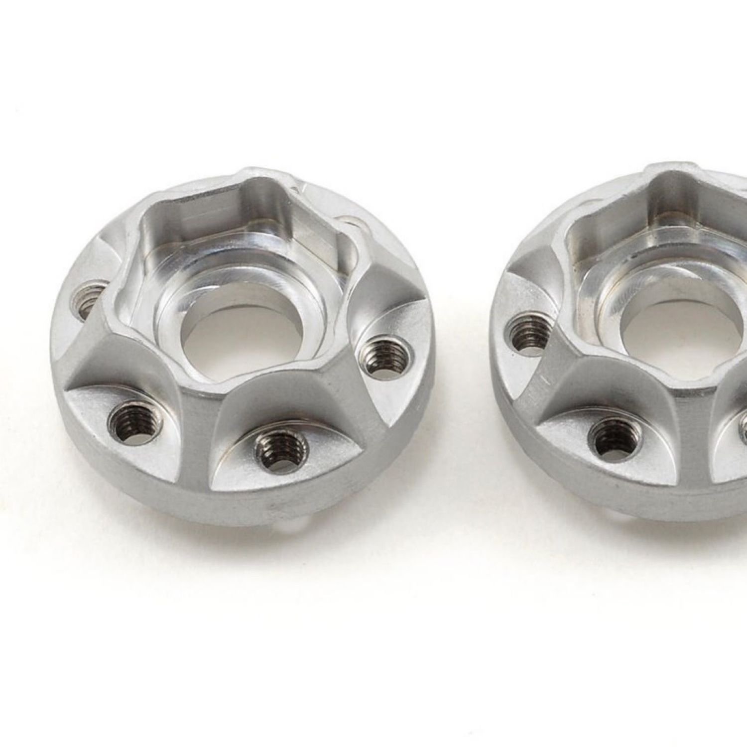 #VPS01040 Vanquish Products SLW 350 Hex Hub Set (Silver) (2) (0.350" Width)