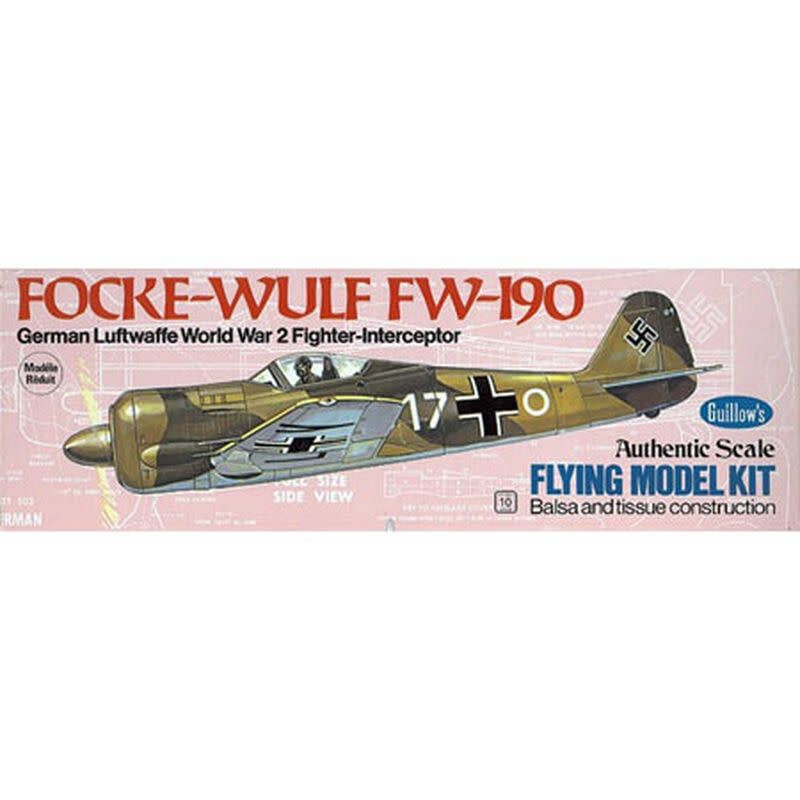 Guillow's Focke-Wulf FW-190 Kit #502
