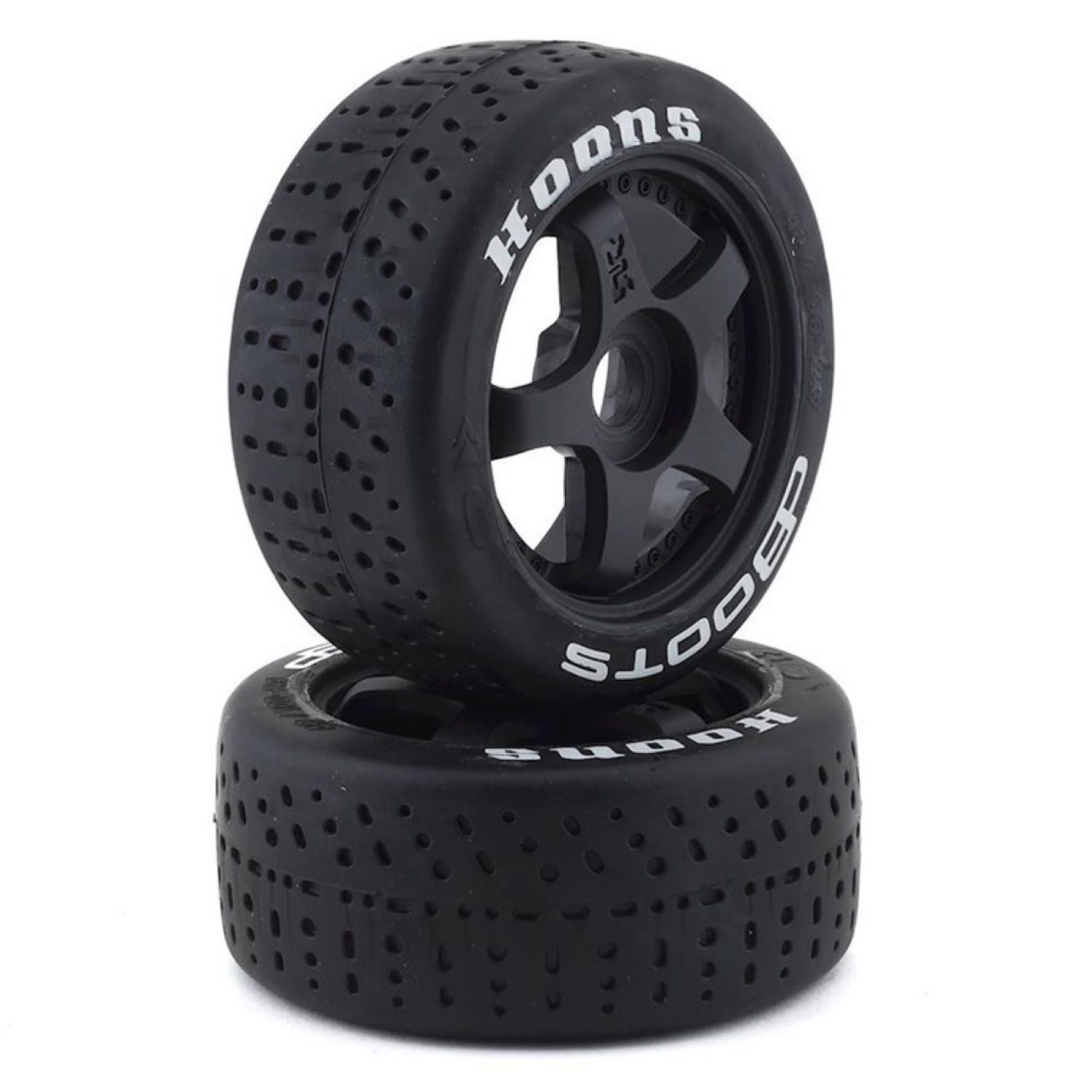 #ARA550062  Arrma DBoots Hoons 42/100 2.9 Belted 5-Spoke Pre-Mounted Tires (2) (White)