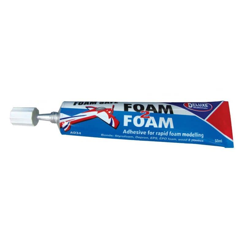#AD34 Deluxe Materials Foam 2 Foam Adhesive for Rapid Foam Modeling (50ml)