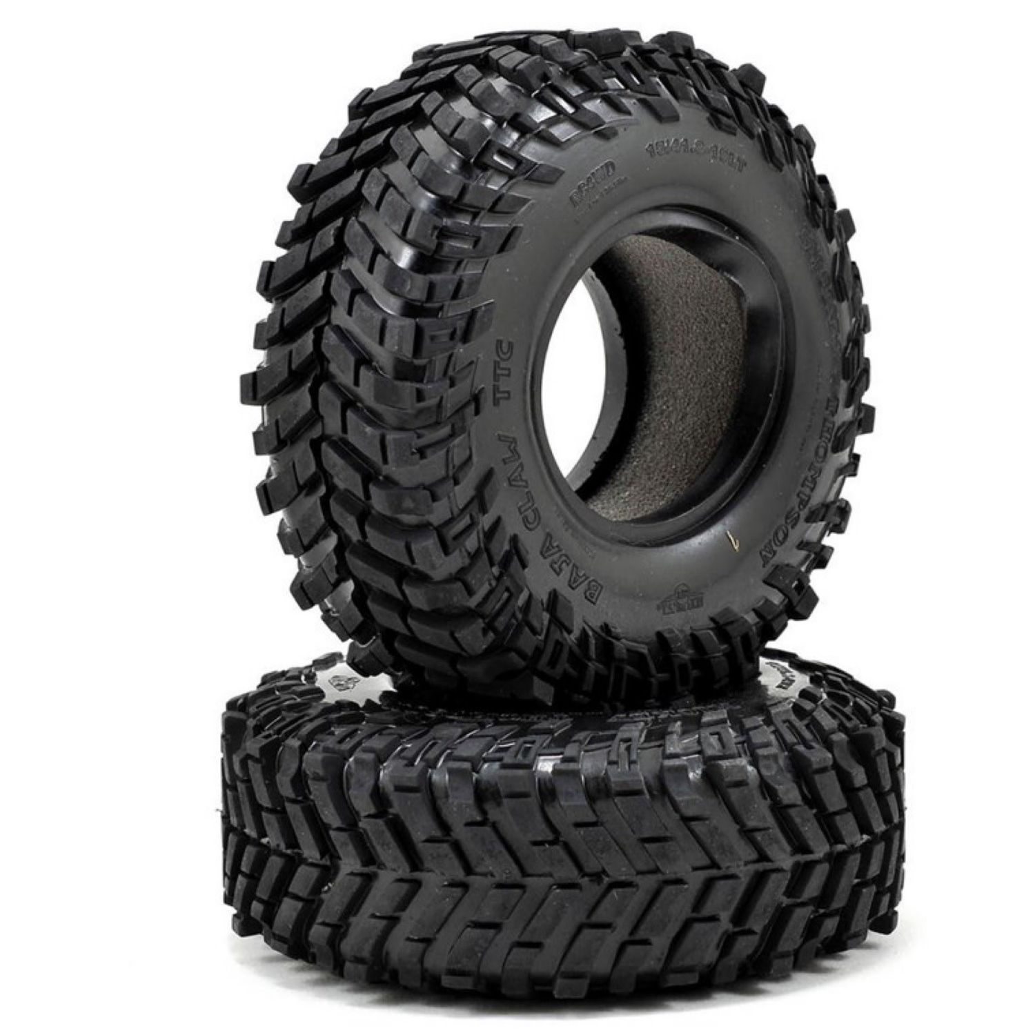 #Z-T0060 RC4WD Mickey Thompson Baja Claw TTC 1.9" Scale Rock Crawler Tires (2) (X2)