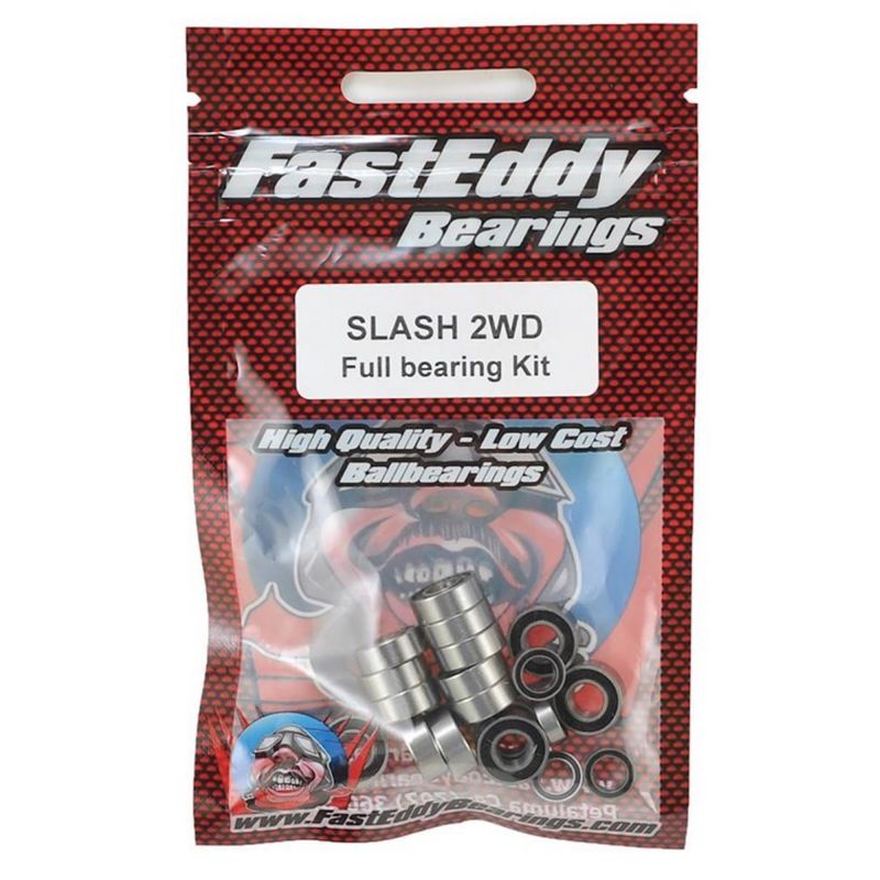 #TFE2228 FastEddy Traxxas Slash 2WD Bearing Kit