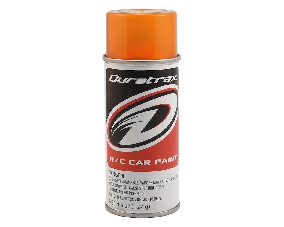 DuraTrax Polycarb Spray Paint (Fluorescent Orange) (4.5oz) #DTXR4278
