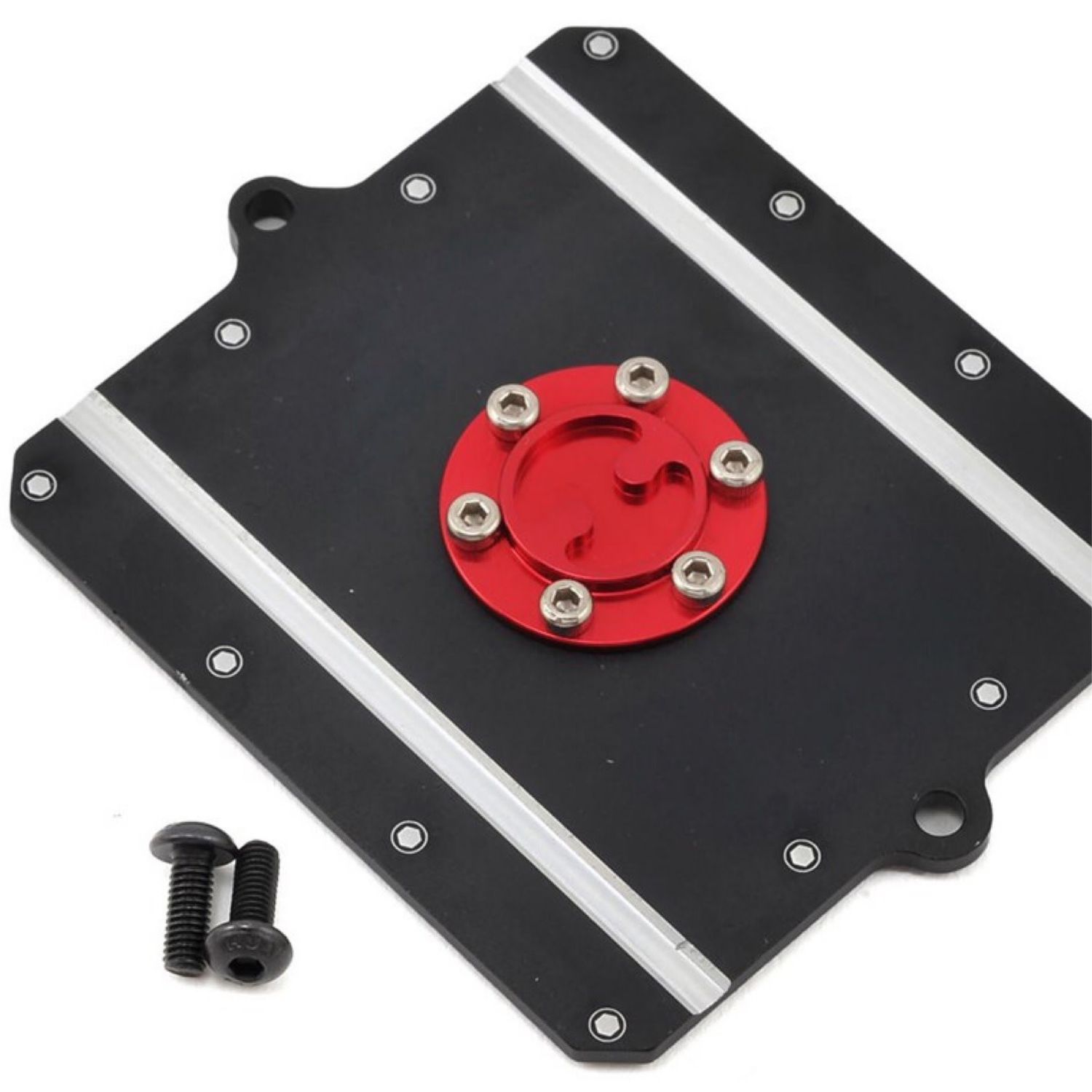 #YET525C01 Hot Racing Aluminum Replica Fuel Cell Receiver Box Lid - Axial Yeti
