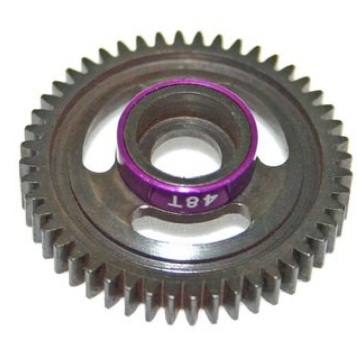 #SVXS848 Hot Racing Hot Racing - Steel Spur Gear, 48 Tooth, Purple, for Traxxas 1/16 Scale