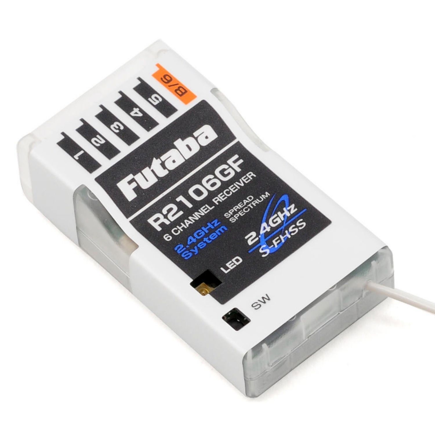 #01102201-3 Futaba R2106GF 2.4GHz FHSS 6-Channel Micro Receiver