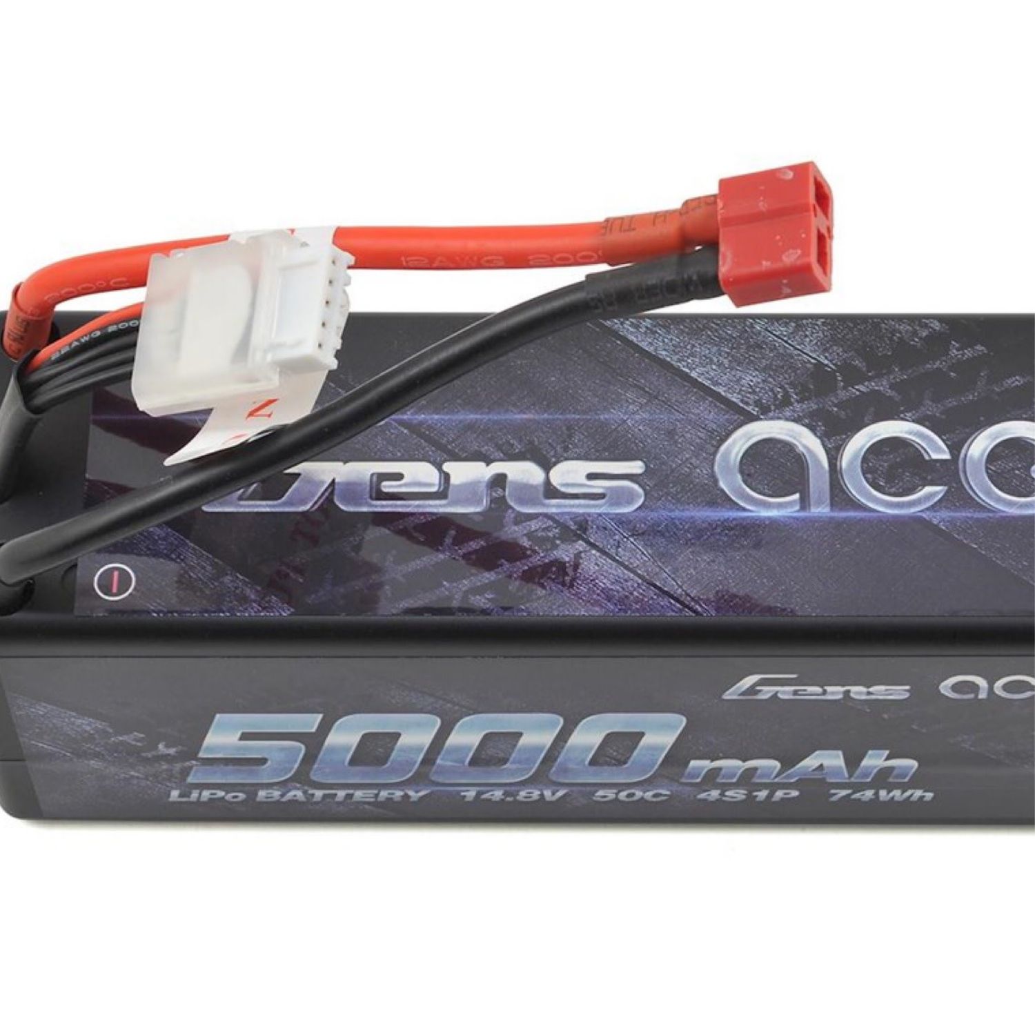 Summer Sale #GEA50004S50D Gens Ace 4S LiPo Battery Pack 50C w/Deans Connector (14.8V/5000mAh)
