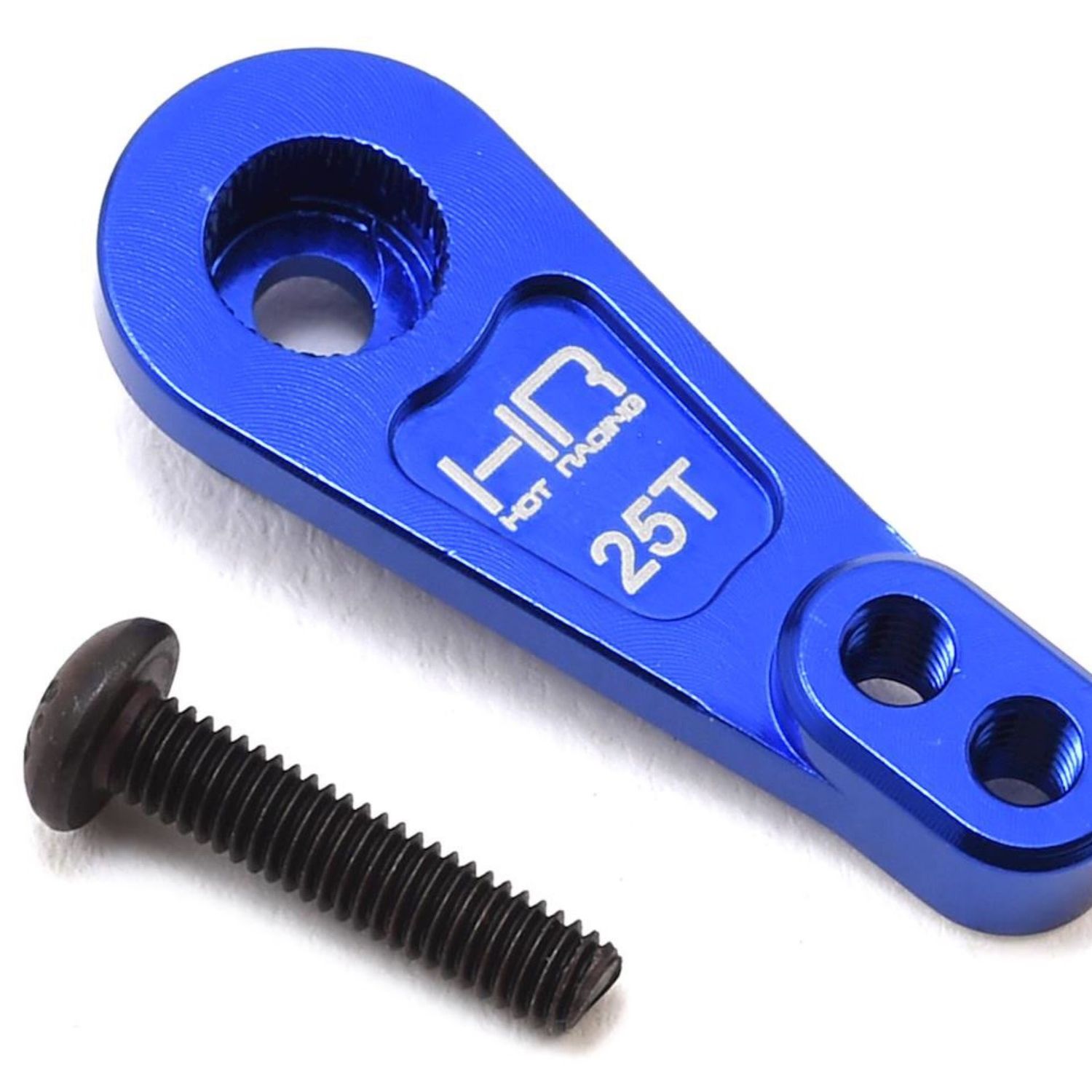 #TRXF25SH06 Hot Racing Traxxas TRX-4 Aluminum Servo Horn (Blue) (25T)