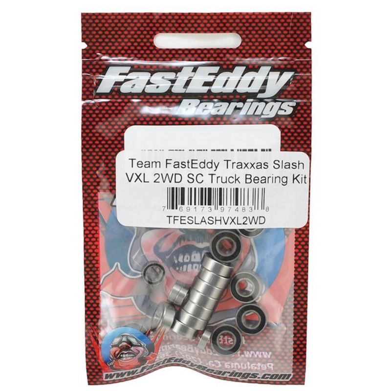#TFE89 FastEddy Traxxas Slash VXL 2WD SC Truck Bearing Kit